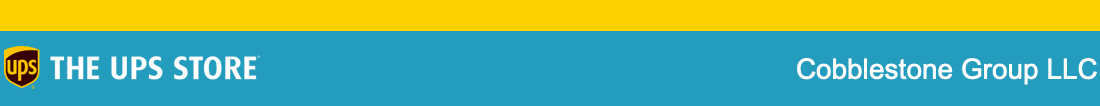 UPS Store - Cobblestone Group LLC